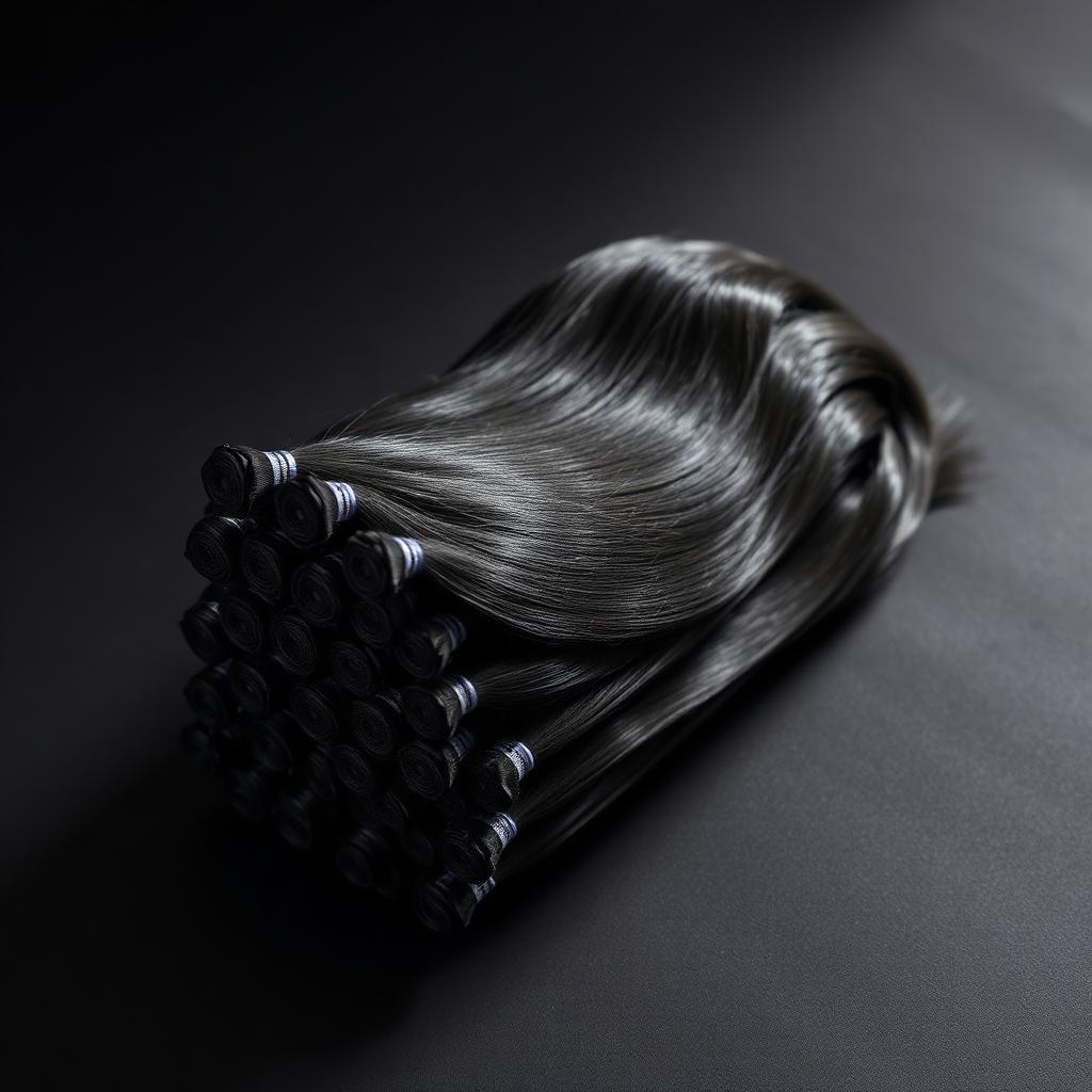 Hand-painted balayage on long hair